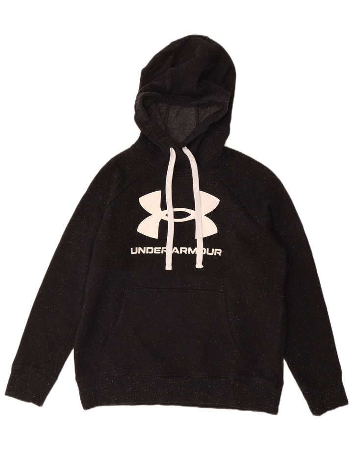 Under Armour Womens Graphic Full Tracksuit UK 10 Small  Black Cotton