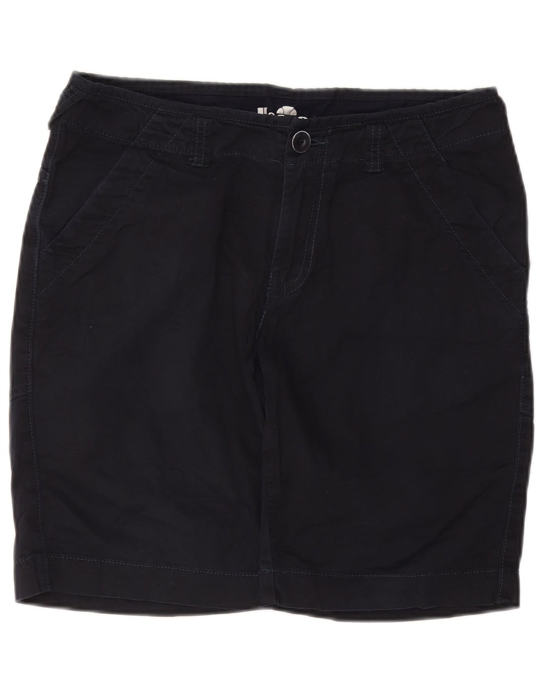 ELLESSE Mens Chino Shorts IT 46 Small W29  Navy Blue