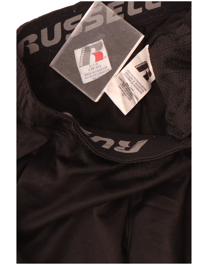 Russell Athletic Boys Tracksuit Trousers 10-11 Years Large  Black Polyester