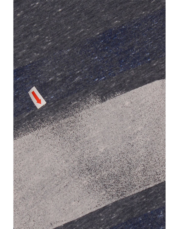 TOMMY HILFIGER Mens Graphic T-Shirt Top Small Blue Colourblock