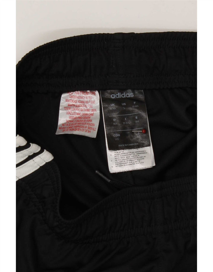 Adidas Boys Sport Shorts 13-14 Years Black Polyester