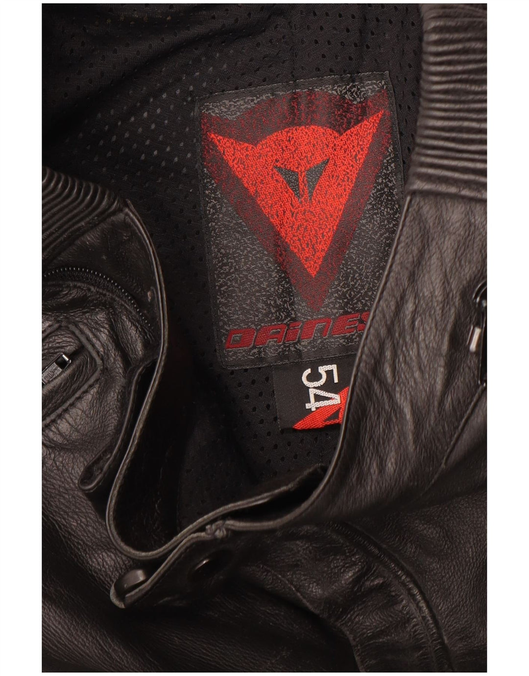 Dainese Mens Leather Moto Racer Trousers EU 54 Large W32 L30 Black