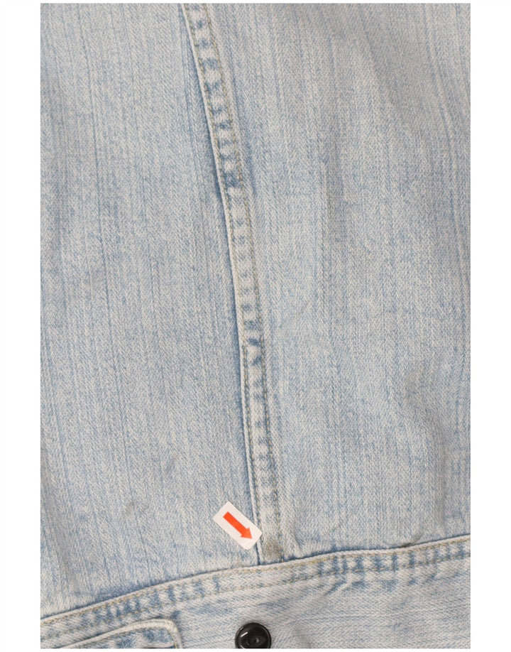 G-STAR Mens Denim Jacket IT 44 XS Blue Cotton