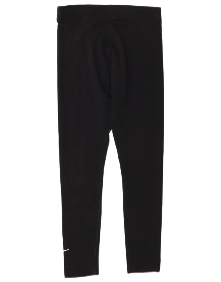 Nike Girls Leggings 10-11 Years Medium Black