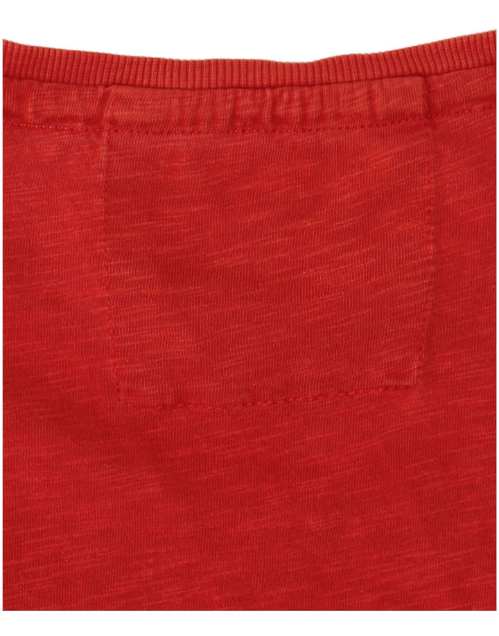 Napapijri Mens Heritage Top Long Sleeve 3XL Red