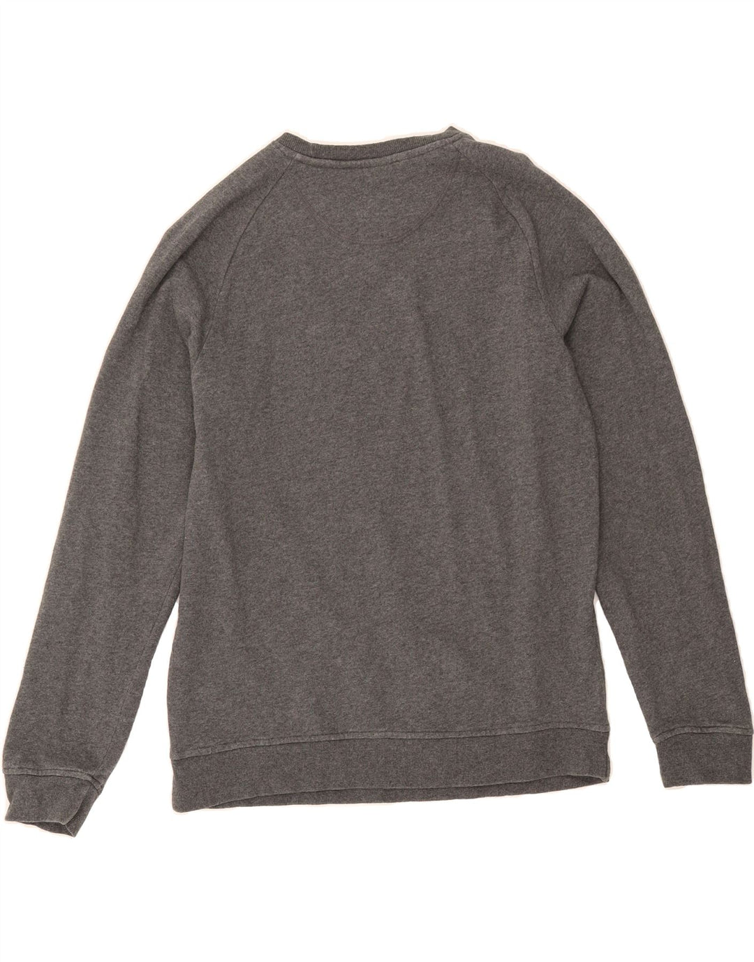 REEBOK Mens Sweatshirt Jumper Small Grey Cotton Vintage Reebok and Second-Hand Reebok from Messina Hembry 
