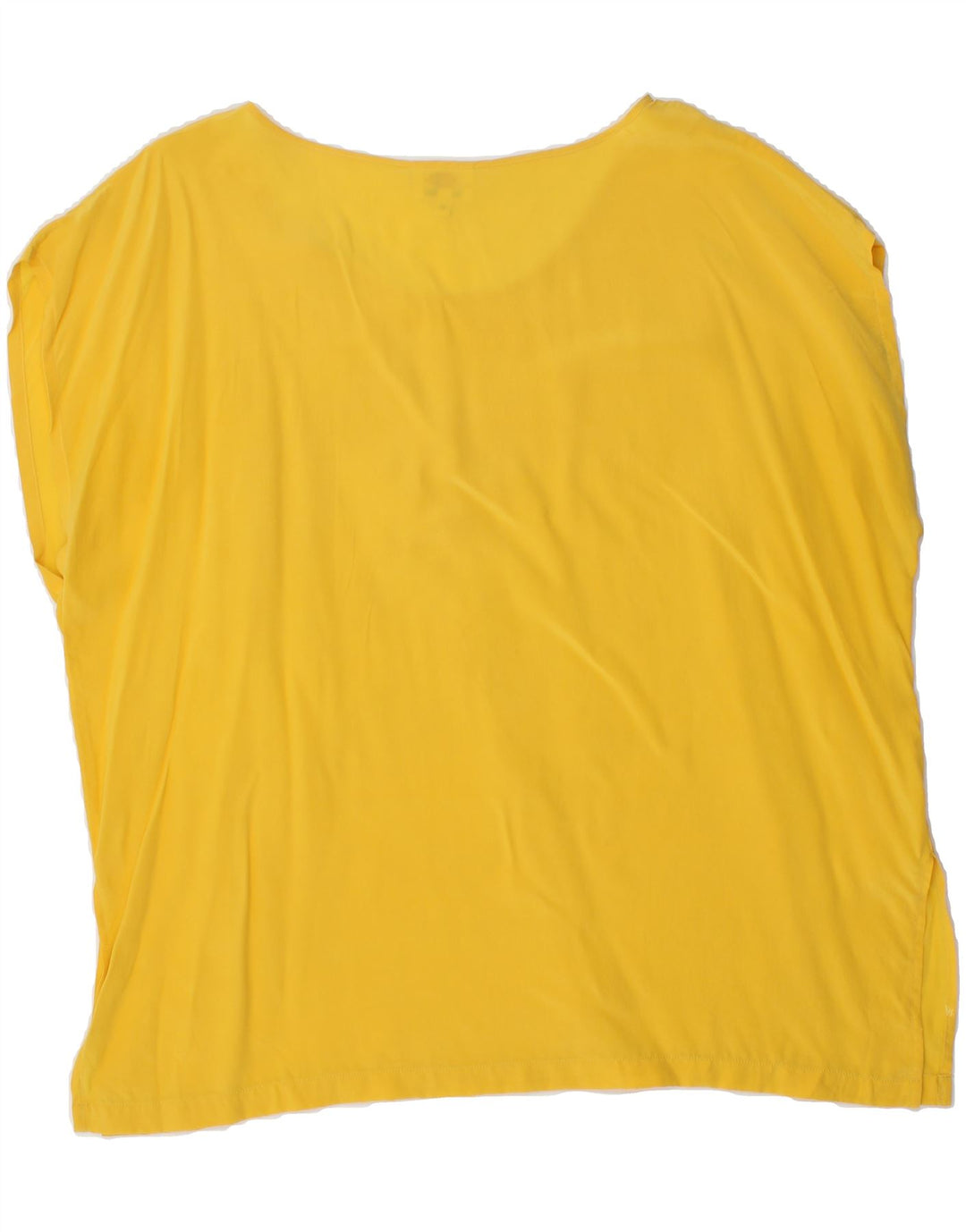 CHERIE Womens Sleeveless Blouse Top IT 52 2XL Yellow Vintage cherie and Second-Hand cherie from Messina Hembry 
