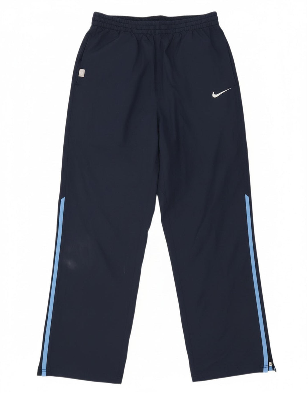 Nike Boys Tracksuit Trousers 13-14 Years XL Navy Blue Polyester