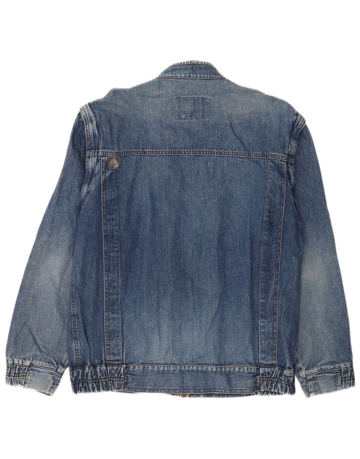 Carrera Womens Denim Jacket UK 16 Large Blue Cotton