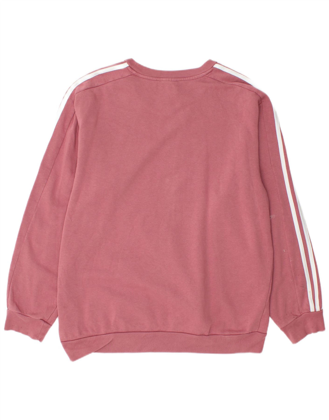 Adidas Mens Sweatshirt Jumper Large Pink Cotton