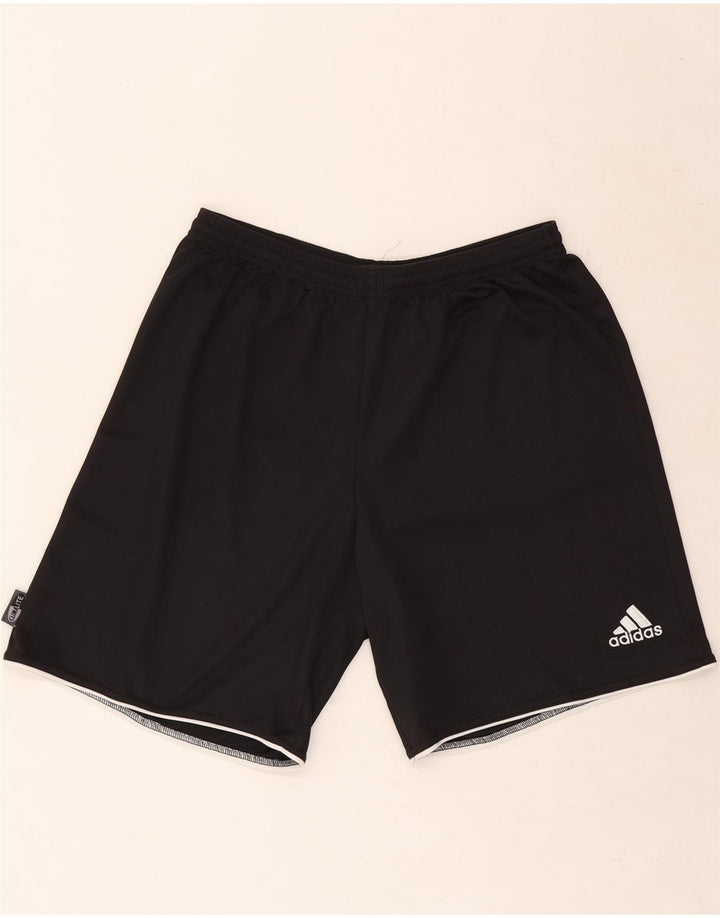Adidas Mens Climalite Sport Shorts Large Black Polyester