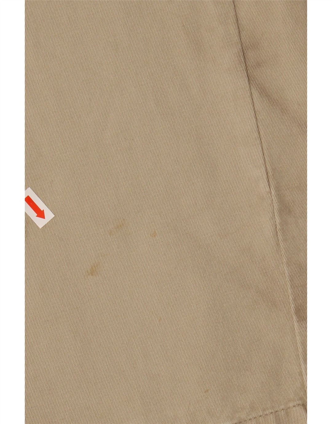 LEE Mens Straight Cargo Trousers W32 L34 Beige Cotton