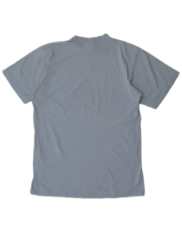 Adidas Boys Graphic T-Shirt Top 15-16 Years Blue Cotton