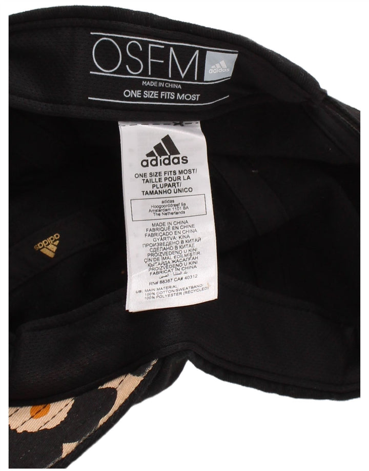 Adidas Womens Baseball Cap One Size Black Cotton