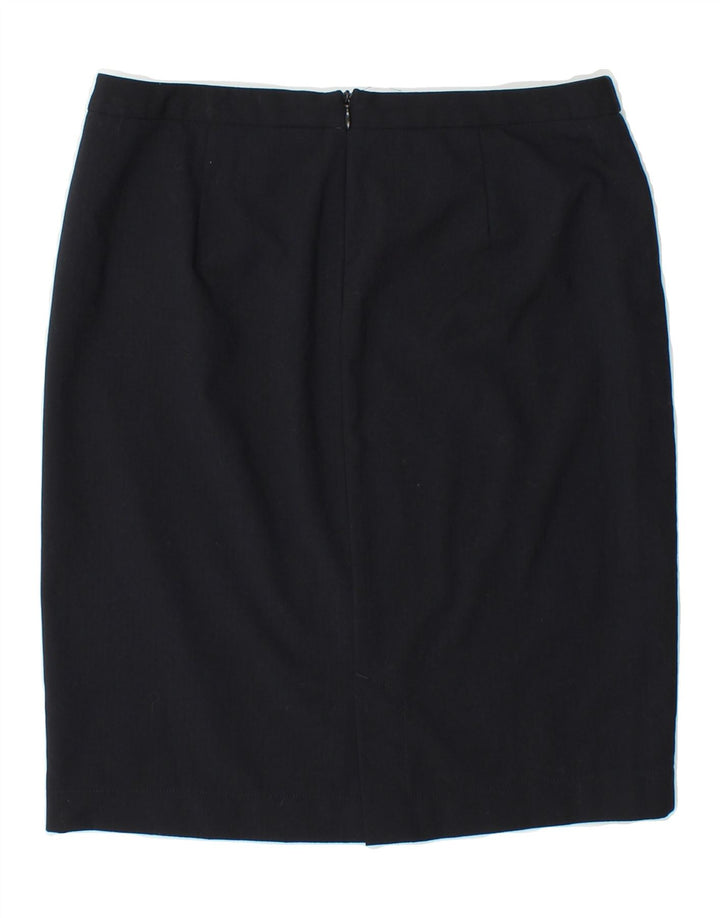 SISLEY Womens Pencil Skirt W28 Medium Black Vintage Sisley and Second-Hand Sisley from Messina Hembry 