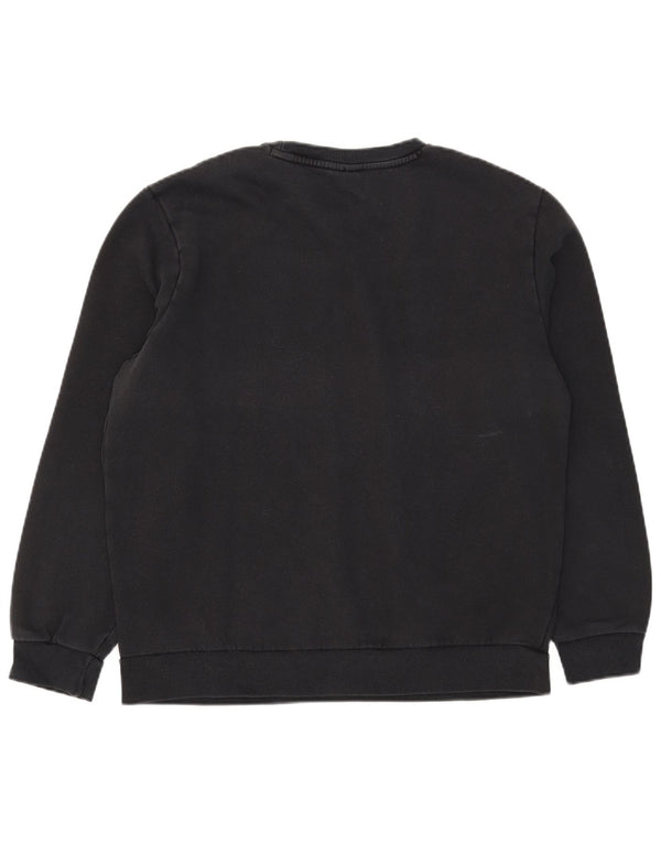 Puma Mens Graphic Sweatshirt Jumper Large Black Cotton