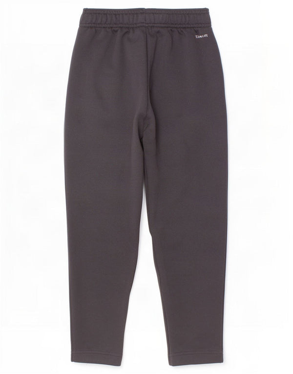 Adidas Boys Tracksuit Trousers 5-6 Years Black Polyester