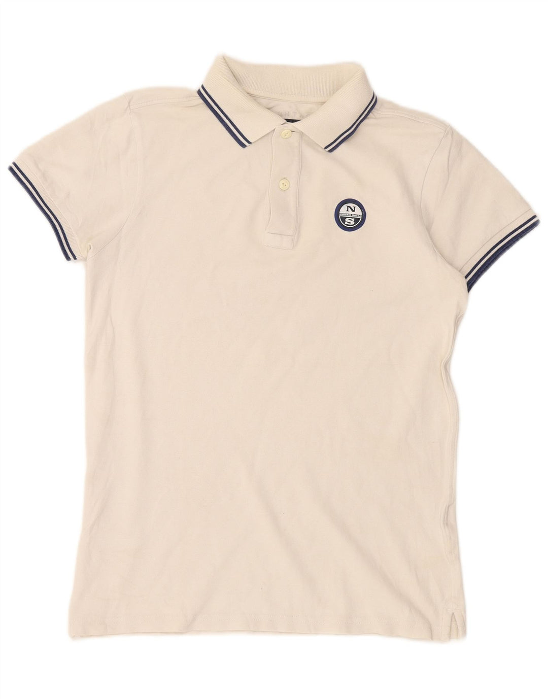 North Sails Mens Polo Shirt Small White