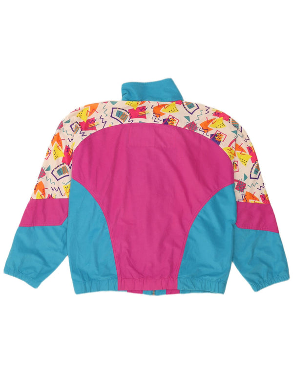 Bailo Mens Tracksuit Top Jacket IT 50 Medium Multicoloured Retro
