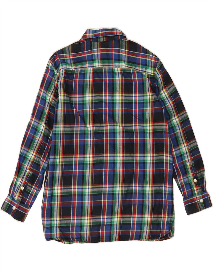CHAPS Boys Flannel Shirt 14-15 Years Large Multicoloured Check Cotton Vintage Chaps and Second-Hand Chaps from Messina Hembry 