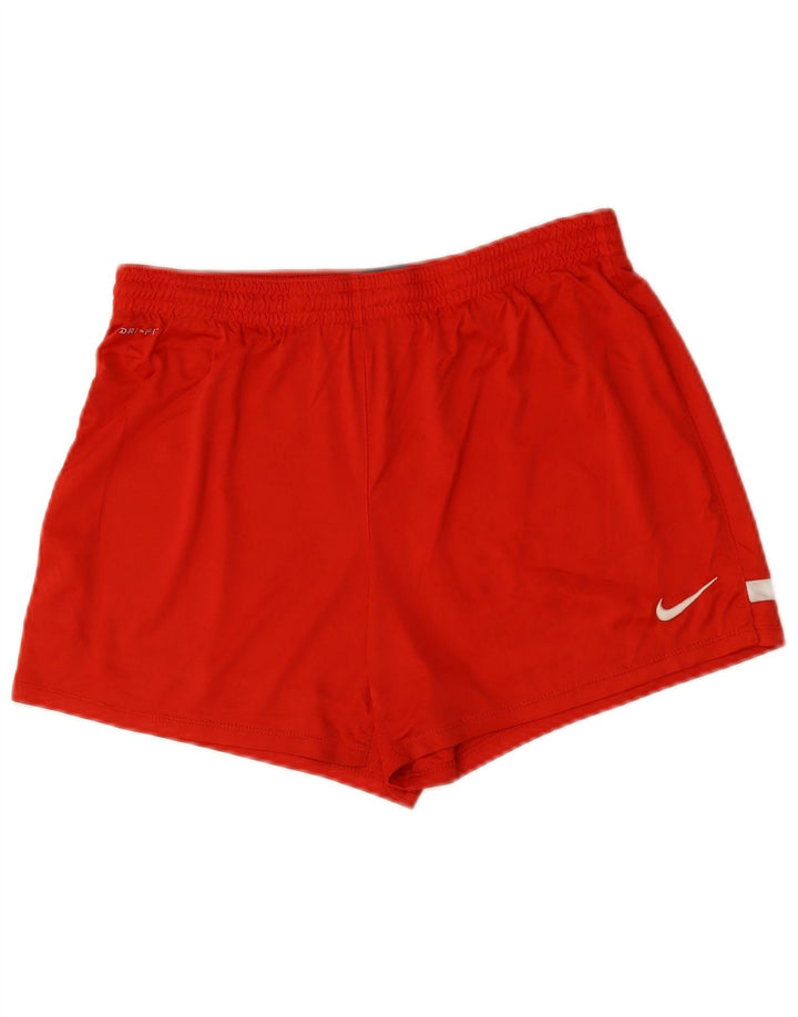 NIKE Mens Dri Fit Sport Shorts Medium  Red Polyester