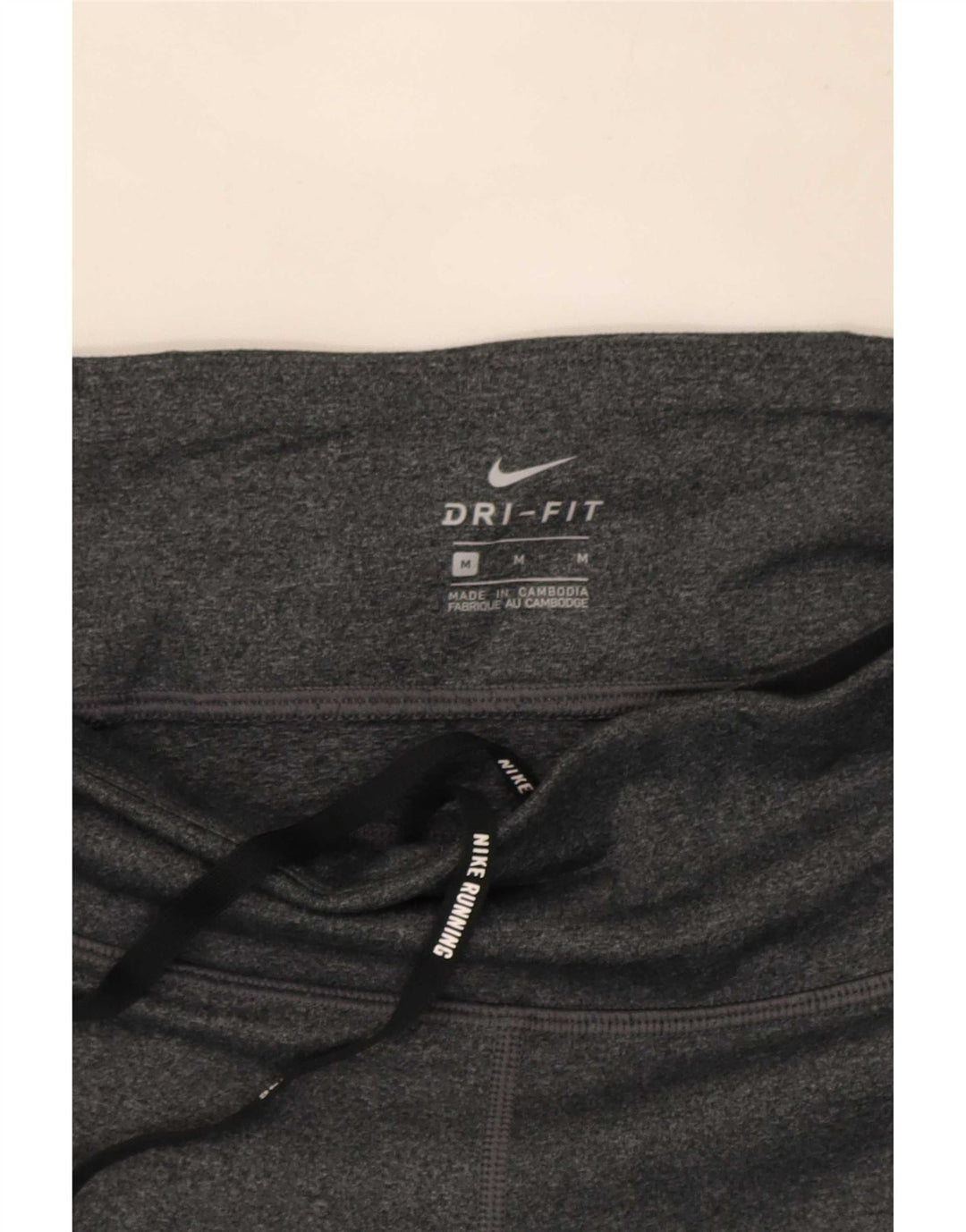 Nike Womens Dri Fit Leggings UK 12 Medium Grey