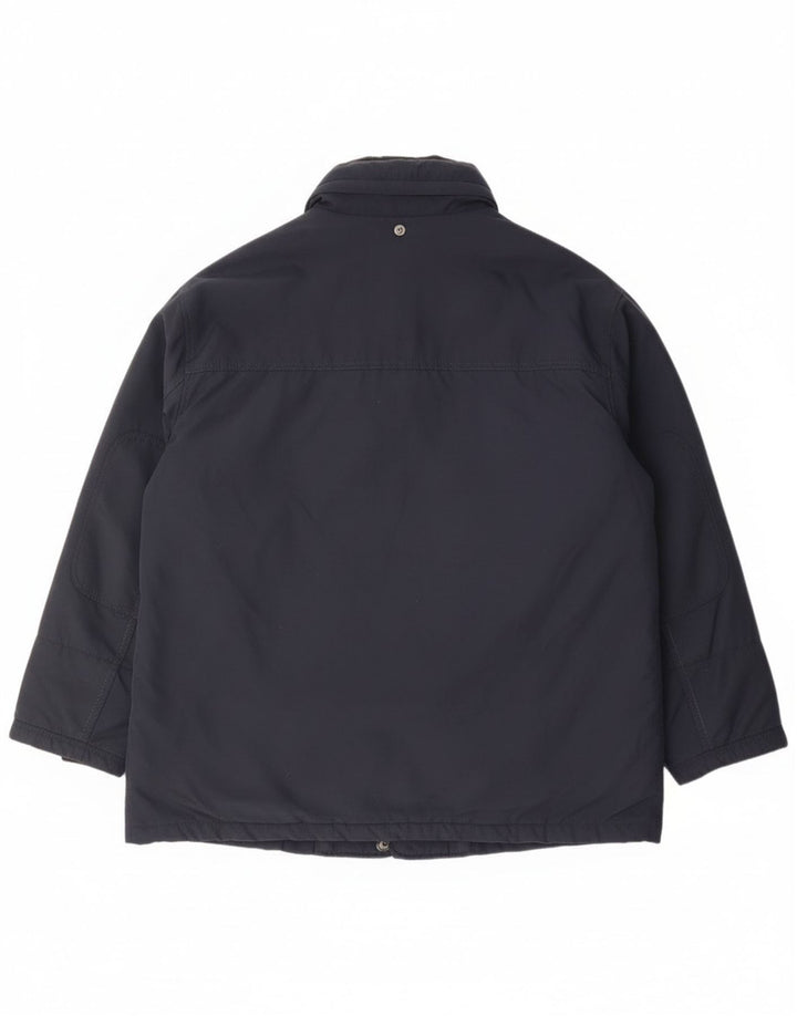 Fay Mens Ema Utility Jacket UK 40 Large Navy Blue