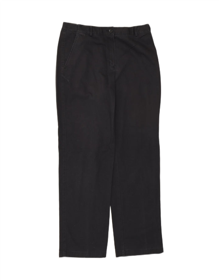 Zara Womens High Rise Straight Jeans EU 38 Small W28 L32 Blue Cotton