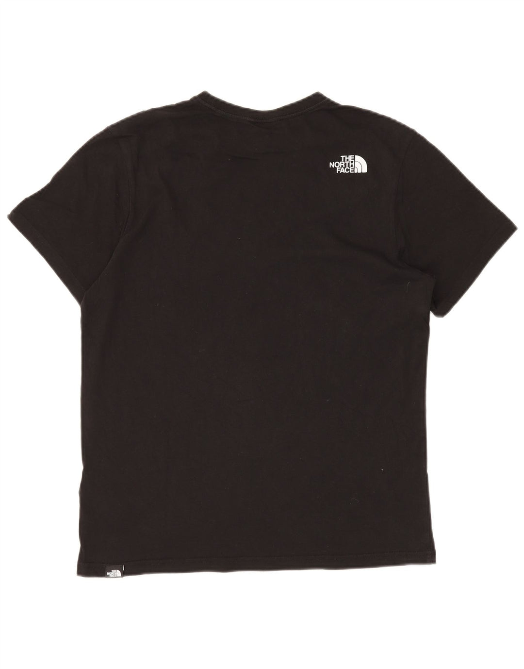 The North Face Mens T-Shirt Top Medium Black Cotton