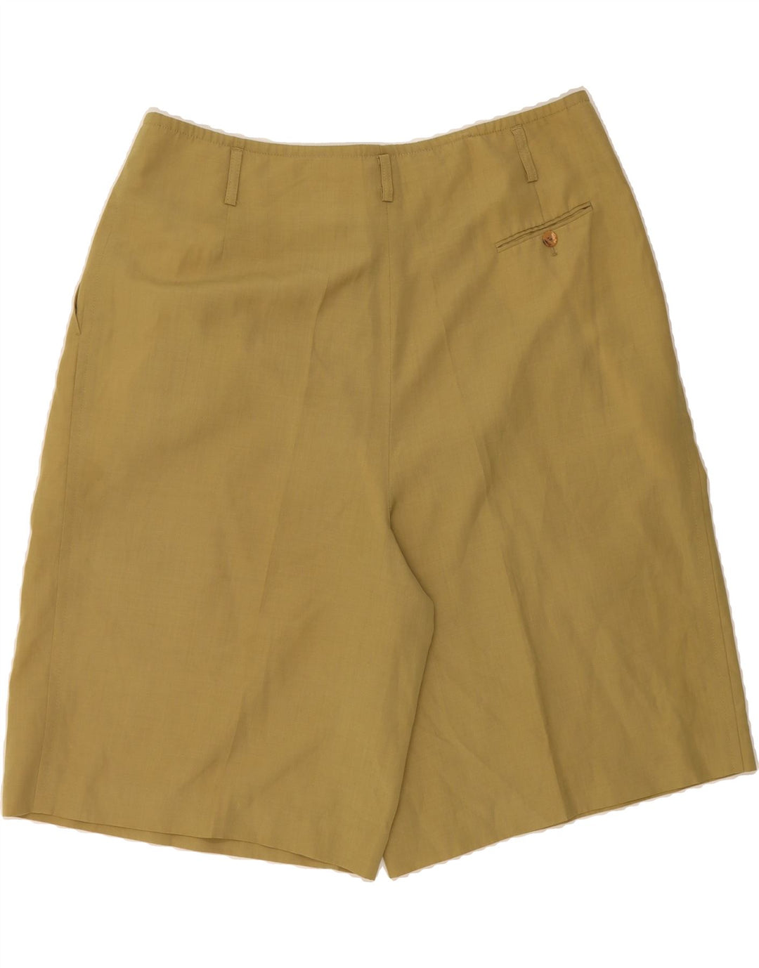BRAX Womens Hiking Bermuda Shorts IT 48 XL W36 Khaki Polyester Vintage Brax and Second-Hand Brax from Messina Hembry 