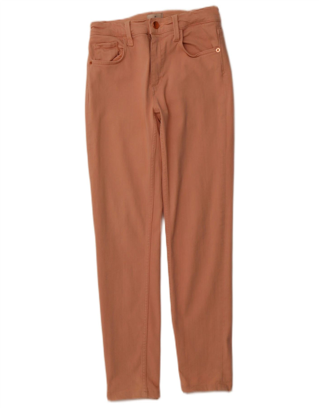 FRENCH CONNECTION Womens Slim Jeans UK 6 XS W24 L25 Pink Cotton