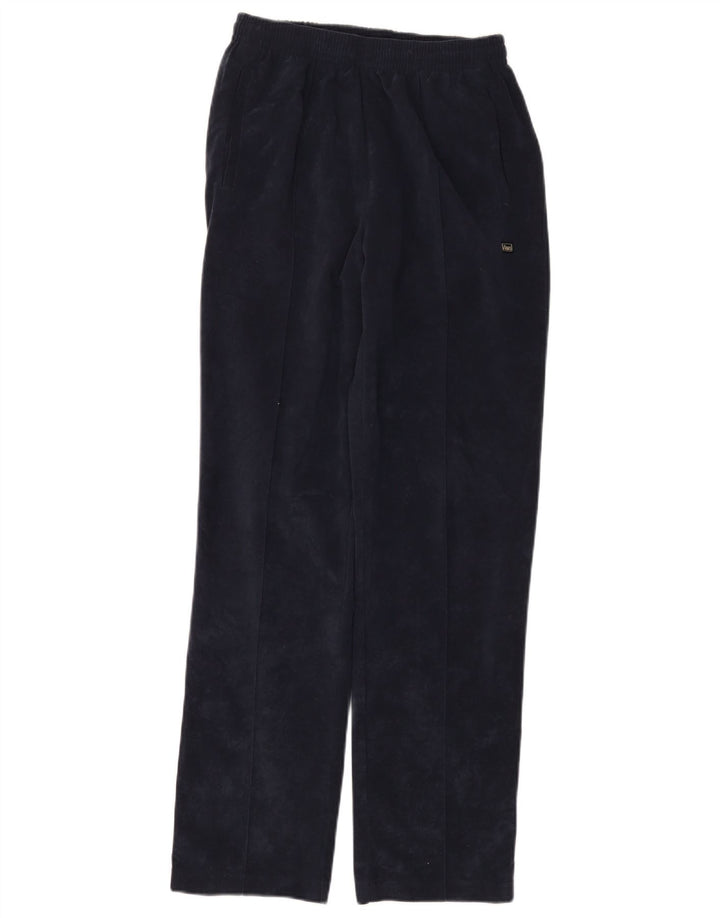 Asics Mens Tracksuit Trousers Medium  Navy Blue Polyester