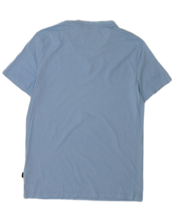 Calvin Klein Mens Slim Fit T-Shirt Top Medium Blue Cotton