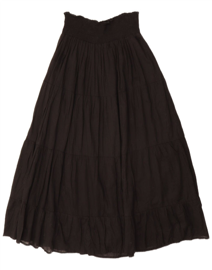 ZARA Womens High Waist A-Line Skirt Large W30 Black