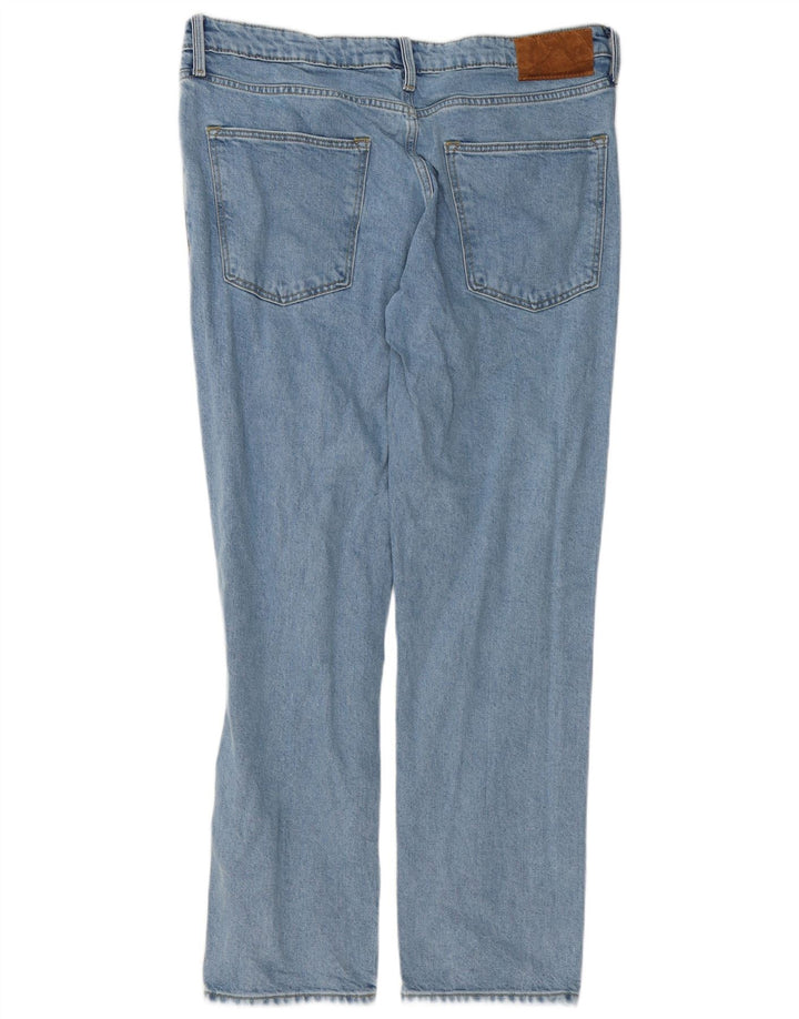 Jack & Jones Mens Straight Jeans W34 L30 Blue