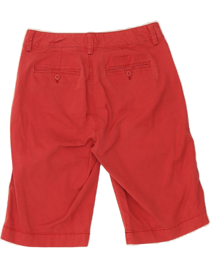 EDDIE BAUER Womens Chino Shorts US 6 Medium W30  Red Cotton Vintage Eddie Bauer and Second-Hand Eddie Bauer from Messina Hembry 
