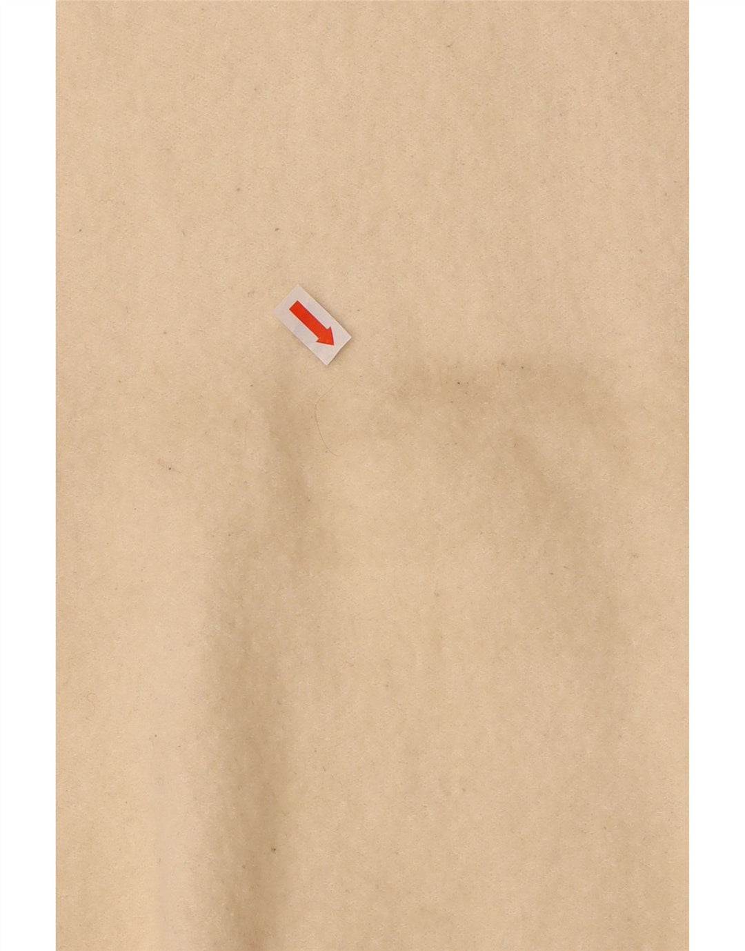 All Saints Womens Oversized V-Neck Jumper Sweater UK 14 Medium Beige Wool