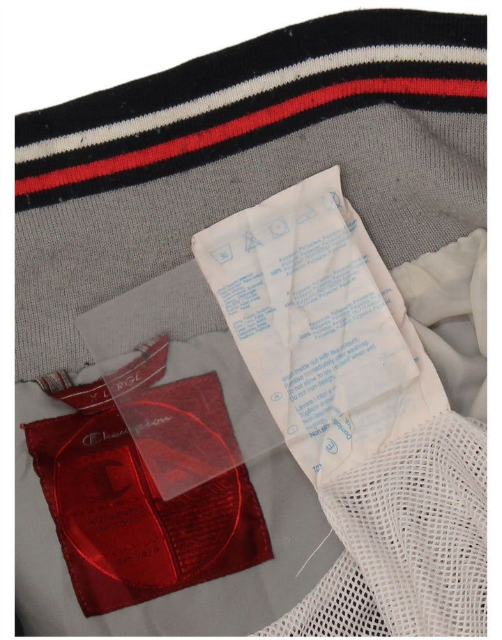 CHAMPION Mens Tracksuit Top Jacket  XL Navy Blue Colourblock Polyester