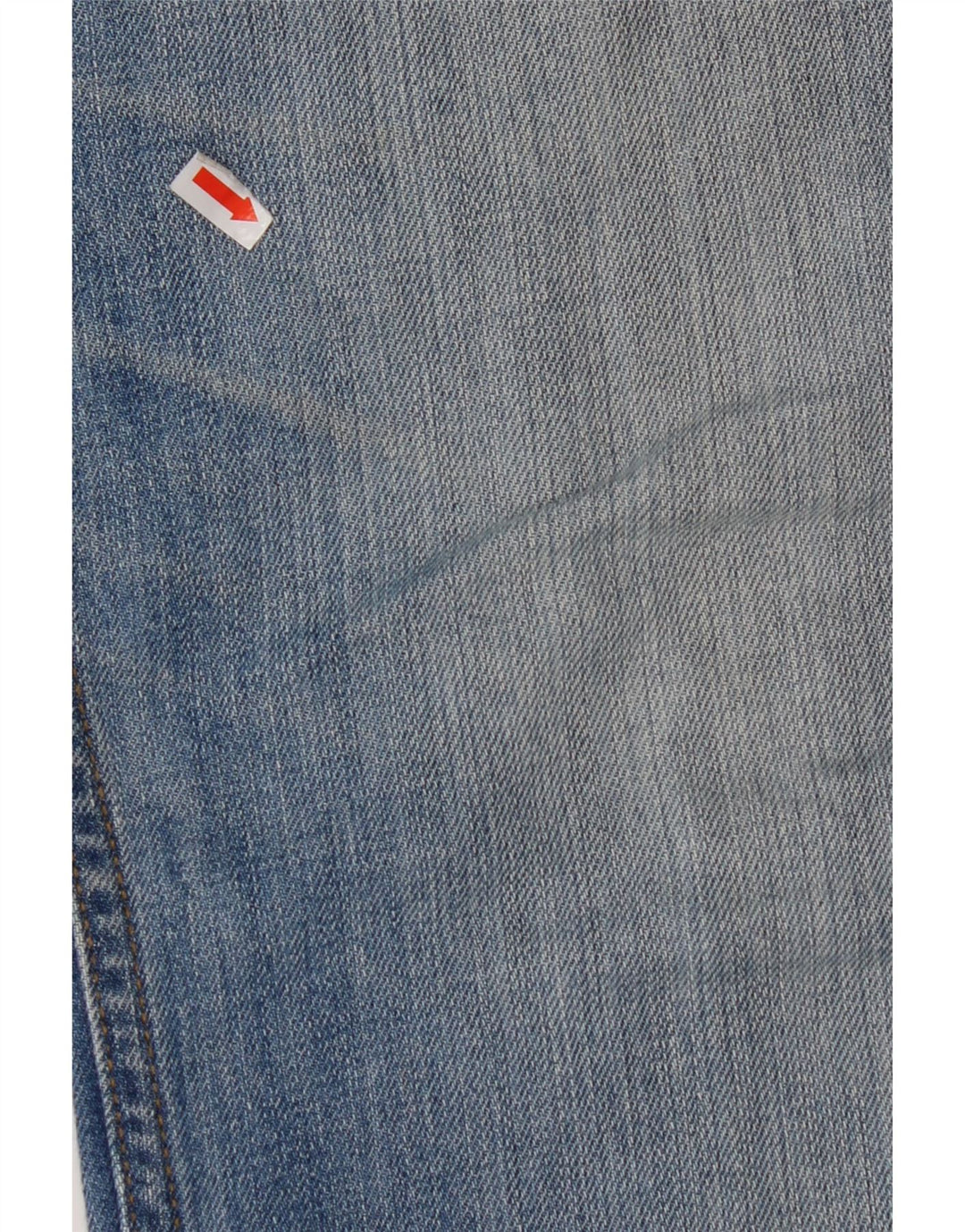 LEVI'S Mens 514 Straight Jeans W34 L32 Blue Cotton