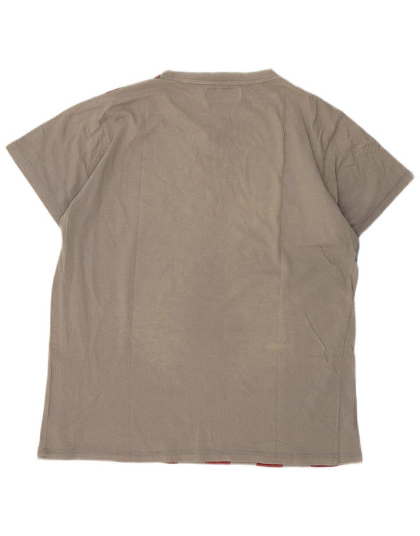 Jeep Mens USA Graphic T-Shirt Top Large Grey