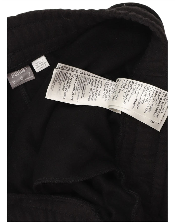 PUMA Womens Tracksuit Trousers Joggers UK 18 XL Black Cotton