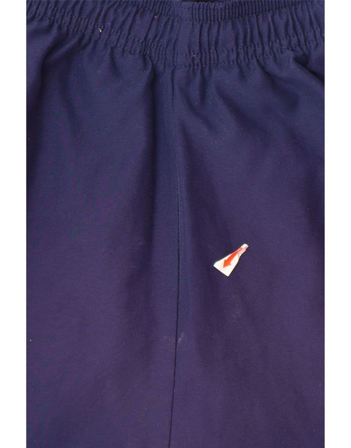 ADIDAS Womens Sport Shorts UK 12 Medium  Navy Blue Polyester