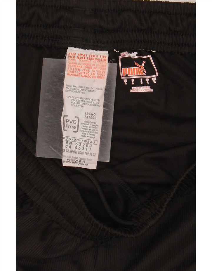 Puma Mens Sport Shorts Large  Black Colourblock Polyester