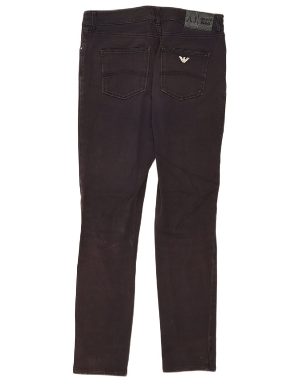 Armani Womens Skinny Jeans W30 L29 Navy Blue
