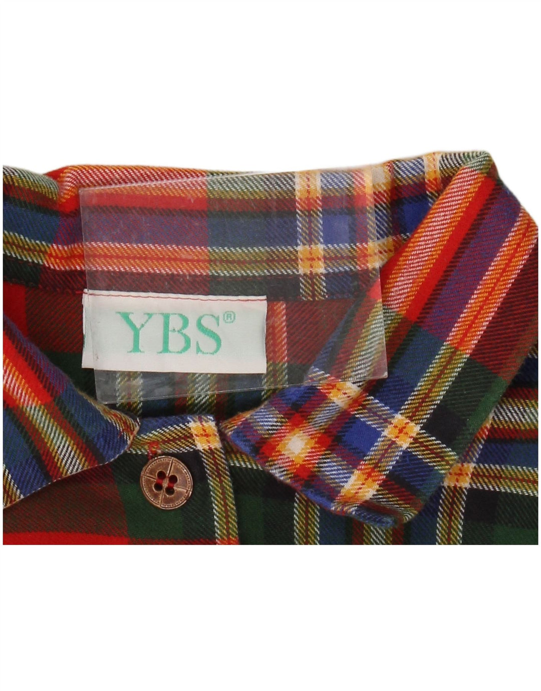 VINTAGE Womens Oversized Graphic Shirt Dress UK 14 Medium Red Check