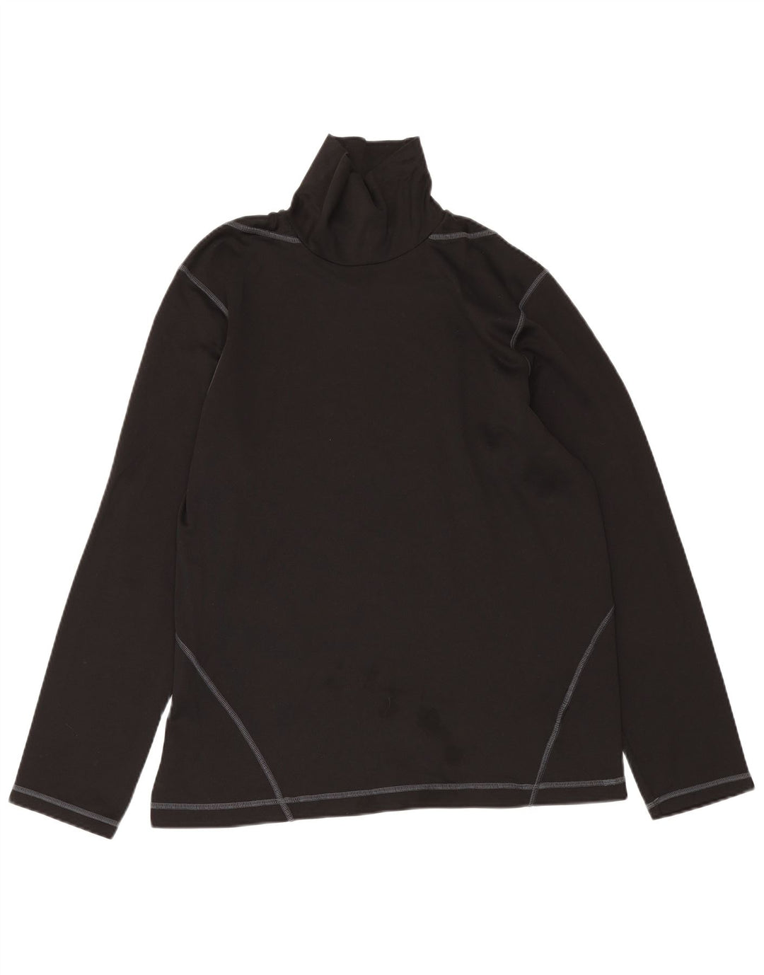 PUMA Mens Top Long Sleeve Large Black Cotton