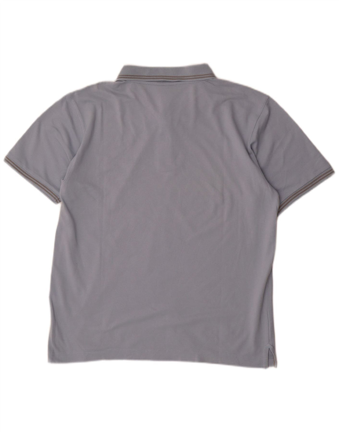 Champion Mens Polo Shirt Medium Blue Cotton