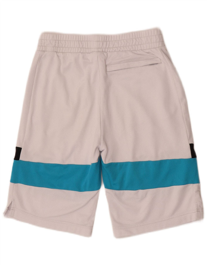 Kappa Mens Sport Shorts Small White Colourblock