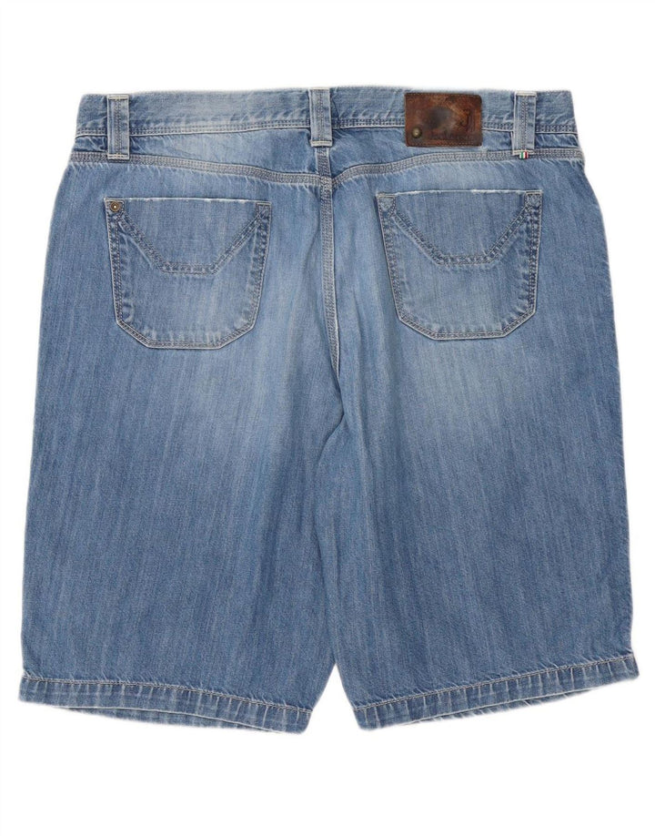 JECKERSON Mens Denim Shorts W40 XL Blue