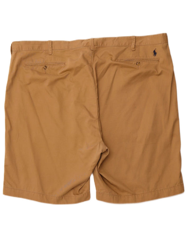 RALPH LAUREN Mens Classic Fit Chino Shorts W48 4XL Beige Cotton